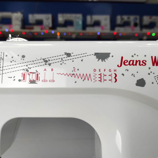 Швейная машина JAGUAR Jeans White в интернет-магазине Hobbyshop.by по разумной цене