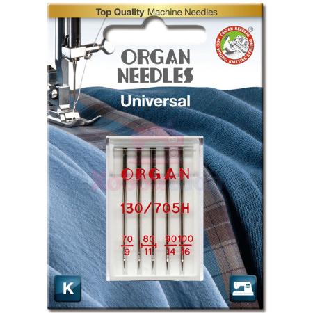 Набор стандартных игл ORGAN REG №70-100 (5 шт.) в интернет-магазине Hobbyshop.by по разумной цене
