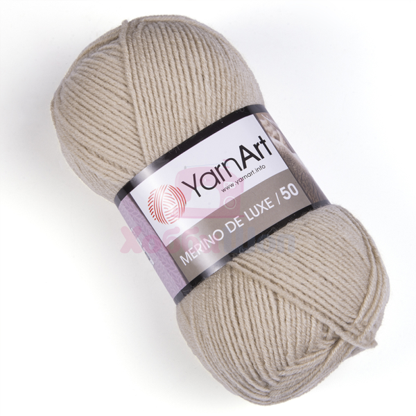 Пряжа для ручного вязания YarnArt Merino De Lux 50 100 гр цвет 33