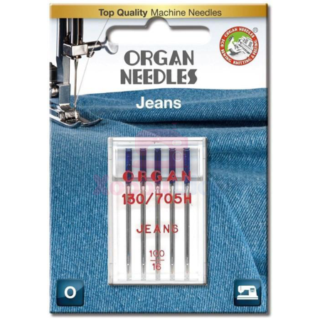 Набор игл джинс ORGAN JEANS №100 (5 шт.) в интернет-магазине Hobbyshop.by по разумной цене