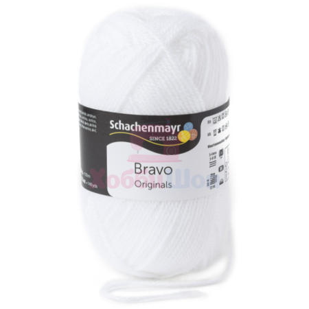 Пряжа для ручного вязания Schachenmayr Bravo 50 гр цвет 08224