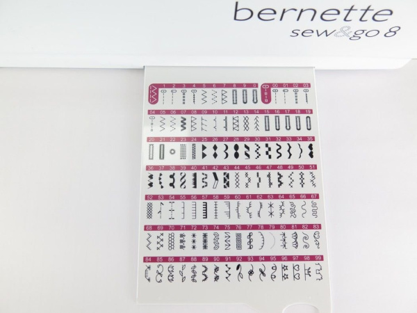 Швейная машина Bernina Bernette Sew&go 8 в интернет-магазине Hobbyshop.by по разумной цене