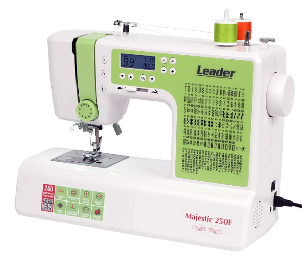 Швейная машина Leader Majestic 250E в интернет-магазине Hobbyshop.by по разумной цене