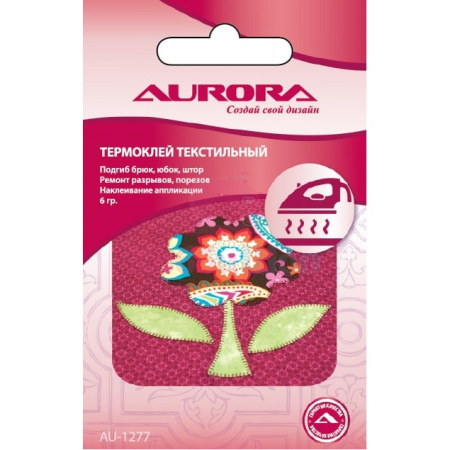 Текстильный термоклей Aurora AU-1277 для шитья в интернет-магазине Hobbyshop.by по разумной цене