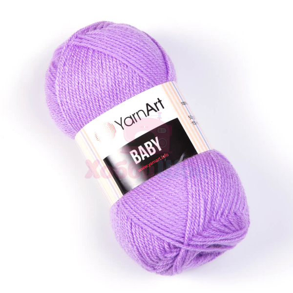Пряжа для ручного вязания YarnArt Baby 50 гр цвет 9560