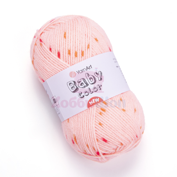 Пряжа для ручного вязания YarnArt Baby Color 50 гр цвет 208