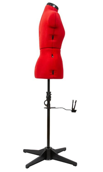 Манекен портновский раздвижной Hemline M (48-54) красный
