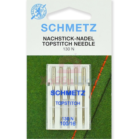 Иглы Top Stitch Schmetz №100 (5 шт.) в интернет-магазине Hobbyshop.by по разумной цене