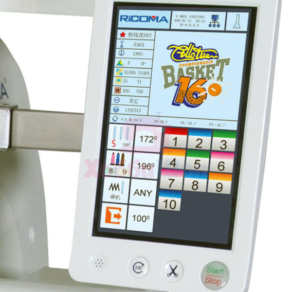 Промышленная вышивальная машина Ricoma EM-1010 в интернет-магазине Hobbyshop.by по разумной цене
