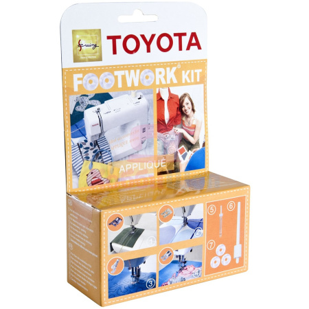 Набор лапок для аппликаций Toyota Footwork kit Applique