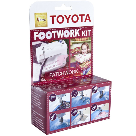 Набор лапок для пэчворка Toyota Footwork kit Patchwork