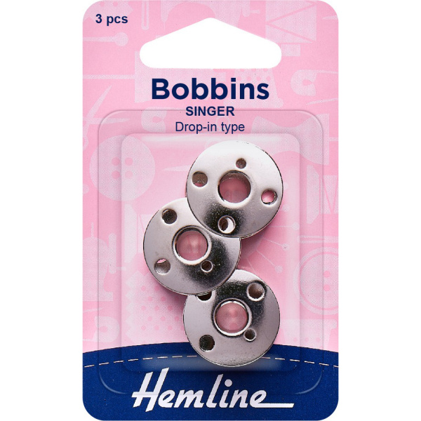 Шпули металлические 3 шт Hemline H120.07