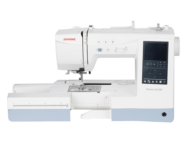Швейно-вышивальная машина Janome Memory Craft 1000 Smoky Blue в интернет-магазине Hobbyshop.by по разумной цене