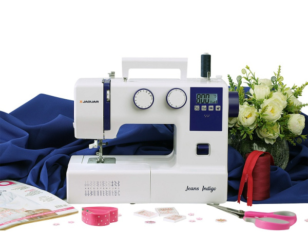 Швейная машина JAGUAR Jeans Indigo в интернет-магазине Hobbyshop.by по разумной цене