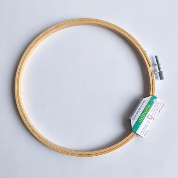 Пяльцы для вышивания из бамбука 20 см Pony 87314