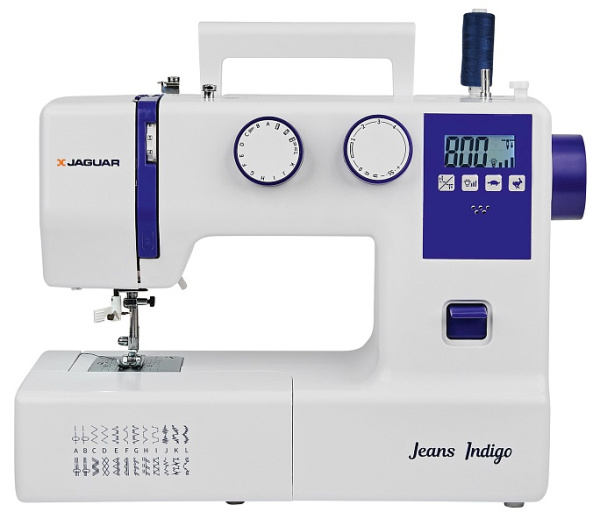 Швейная машина JAGUAR Jeans Indigo в интернет-магазине Hobbyshop.by по разумной цене