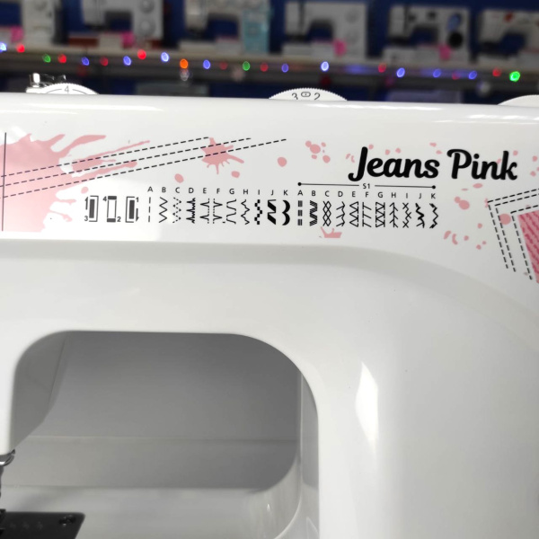 Швейная машина JAGUAR JEANS PINK в интернет-магазине Hobbyshop.by по разумной цене