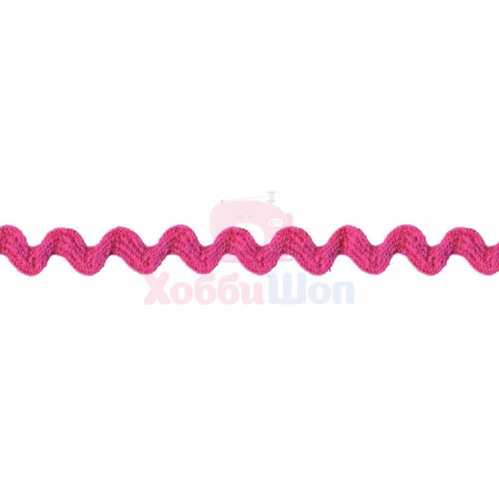 Декоративная тесьма вьюнчик ярко-розовый 10 мм × 3 м Prym 916375