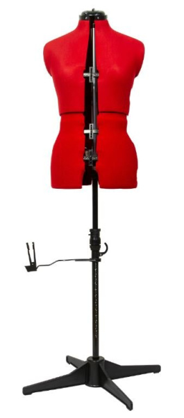 Манекен портновский раздвижной Hemline M (48-54) красный